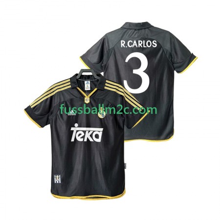 Fußballtrikots Real Madrid R.CARLOS 3 1999 2001 Retro Auswärts Trikotsatz Fußballtrikots Real Madrid R.CARLOS 3 1999 2001 Retro Auswärts Trikotsatz